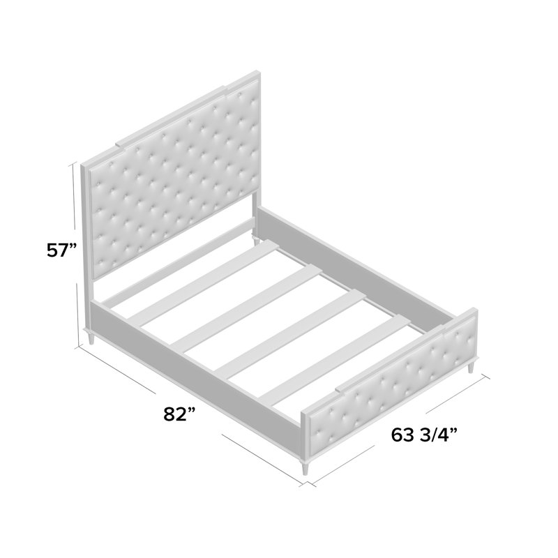 Three Posts™ Clintwood Upholstered Bed & Reviews Wayfair